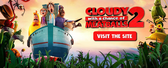 Cloudy with a Chance of Meatballs 2: Visit the Site